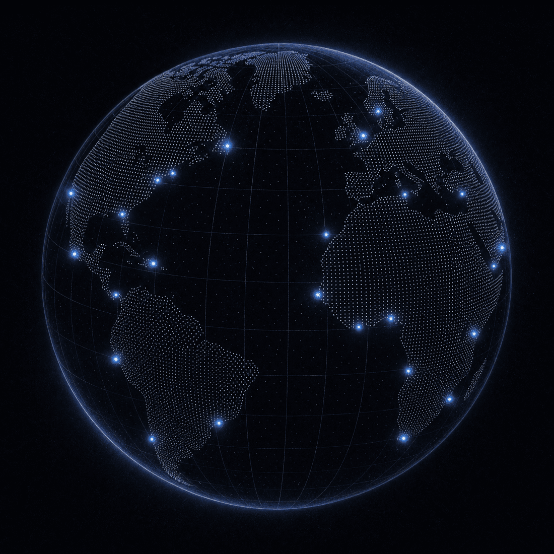 Tide global port and lane network